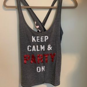 Keep Calm and Party On tank